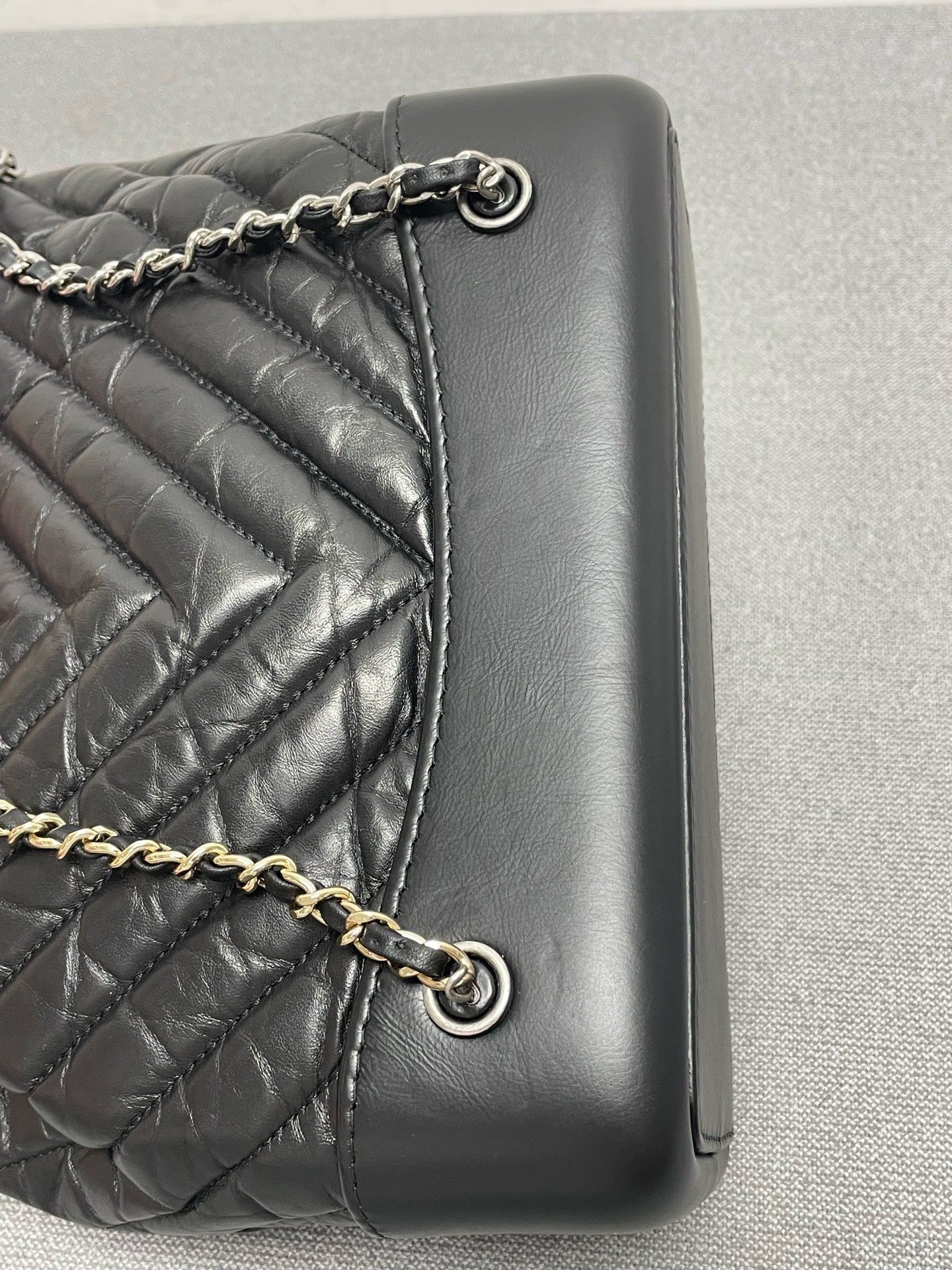 Chanel - Gabrielle - Leather - Black - (small)