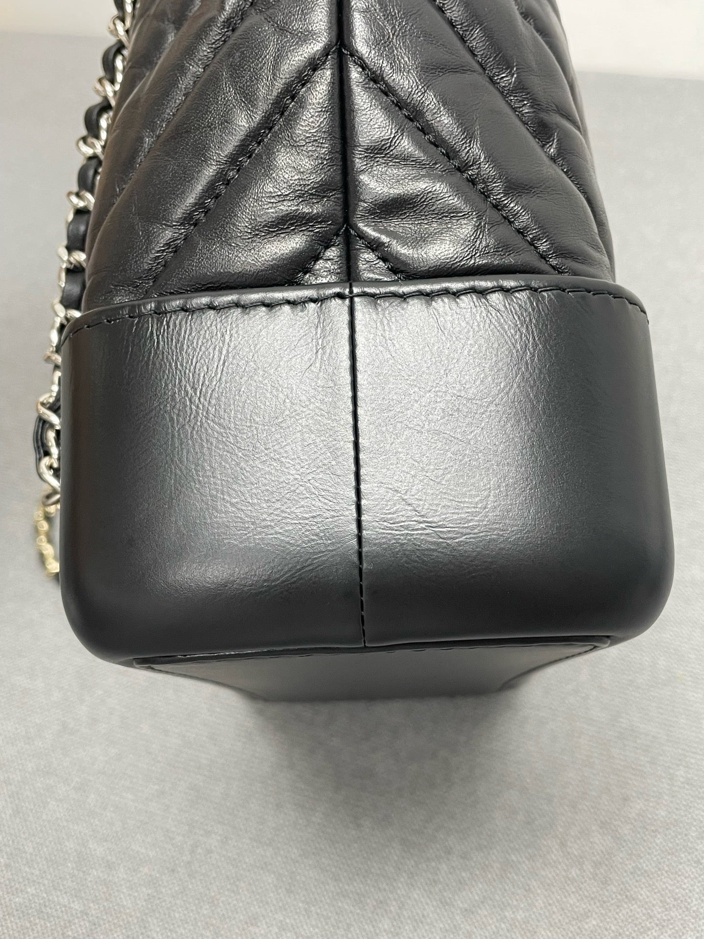 Chanel - Gabrielle - Leather - Black - (small)