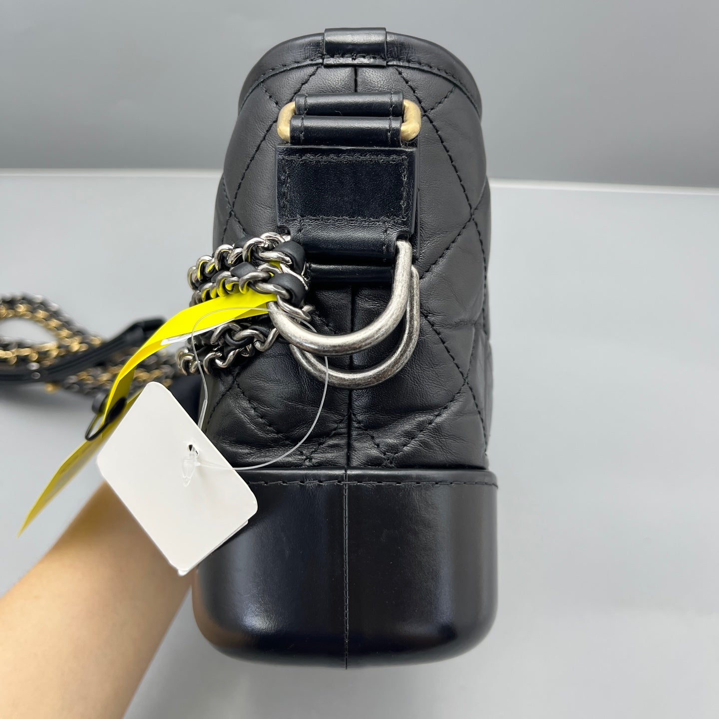 Chanel - Gabrielle - Leather - Black - (small)