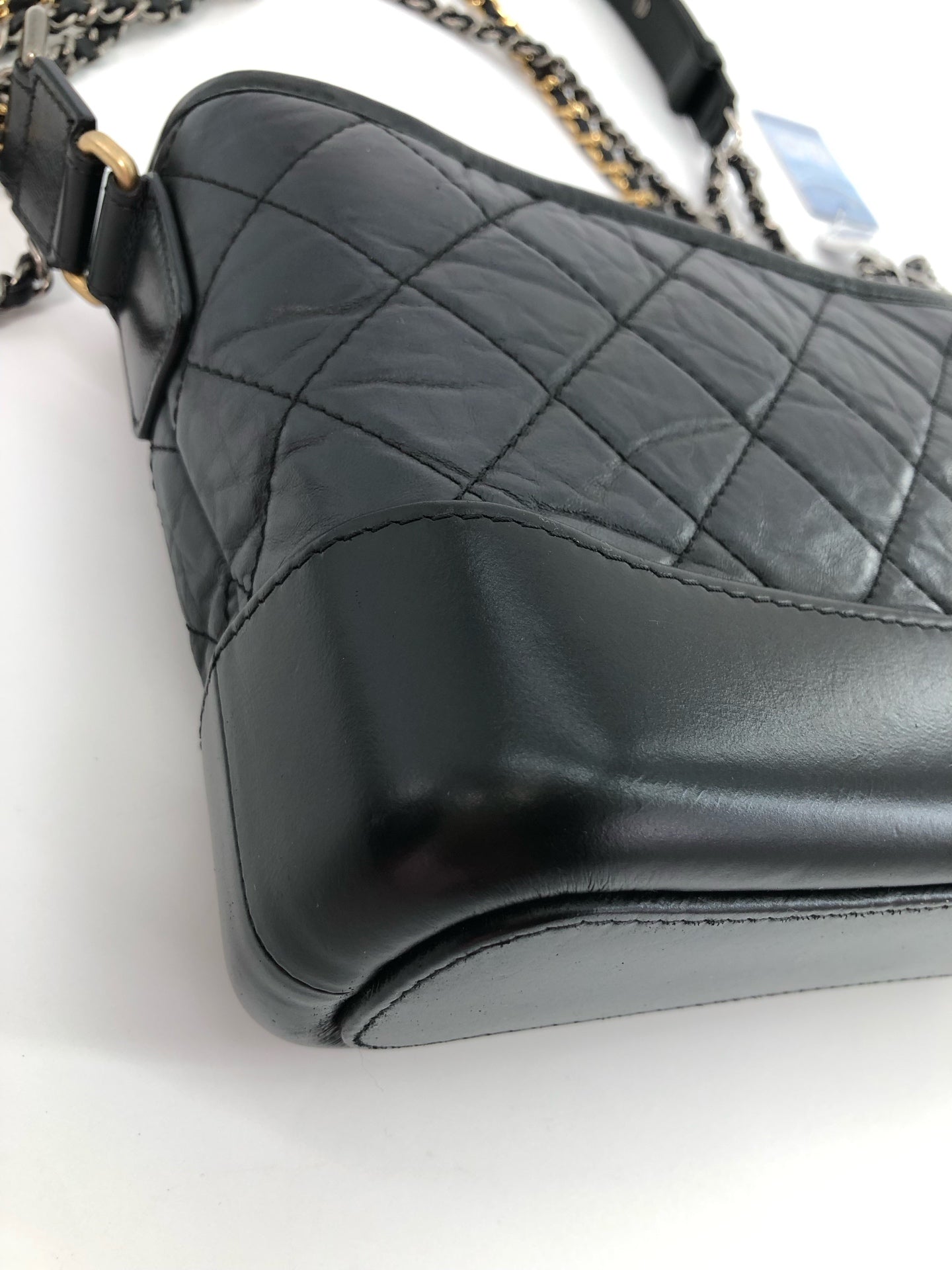 Chanel - Gabrielle - Leather - Black - (small)