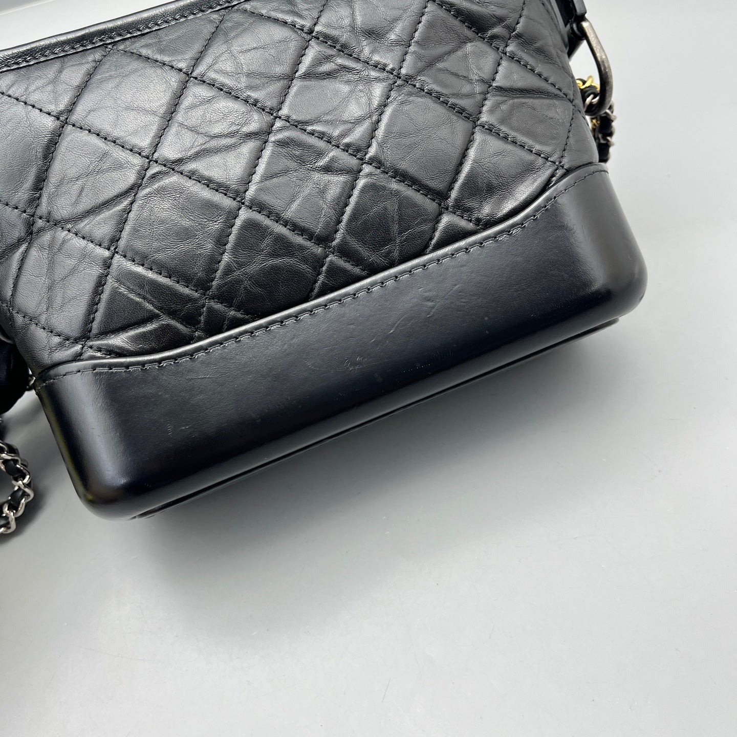 Chanel - Gabrielle - Leather - Black - (small)