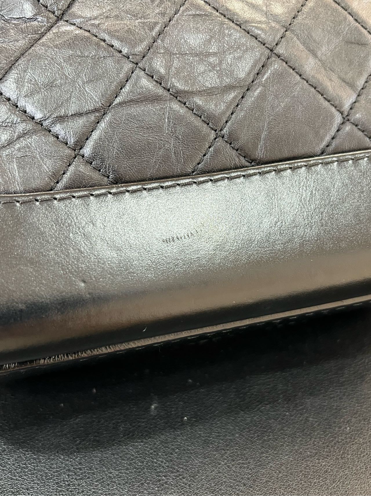 Chanel - Gabrielle - Leather - Black - (small)