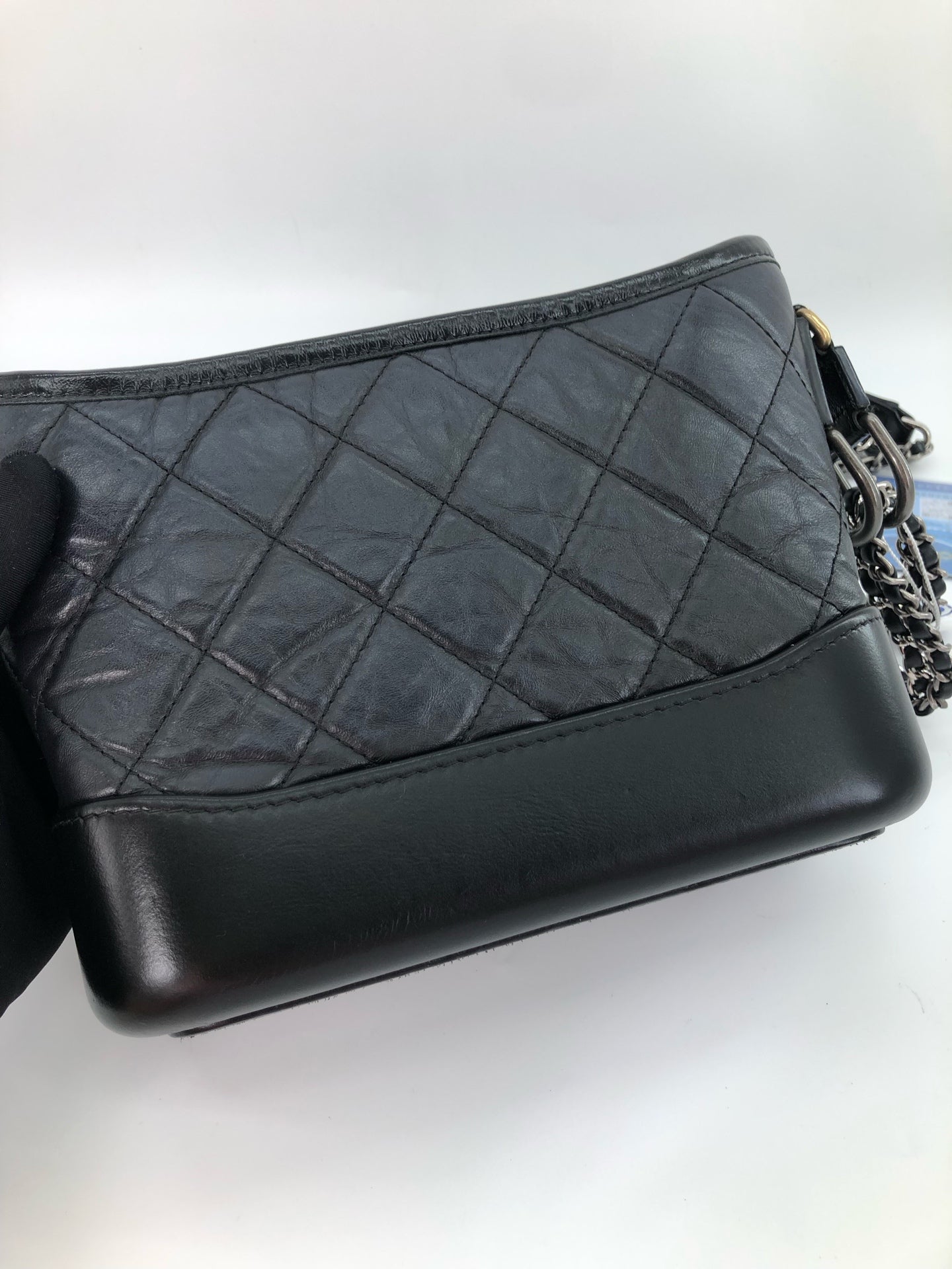 Chanel - Gabrielle - Leather - Black - (small)