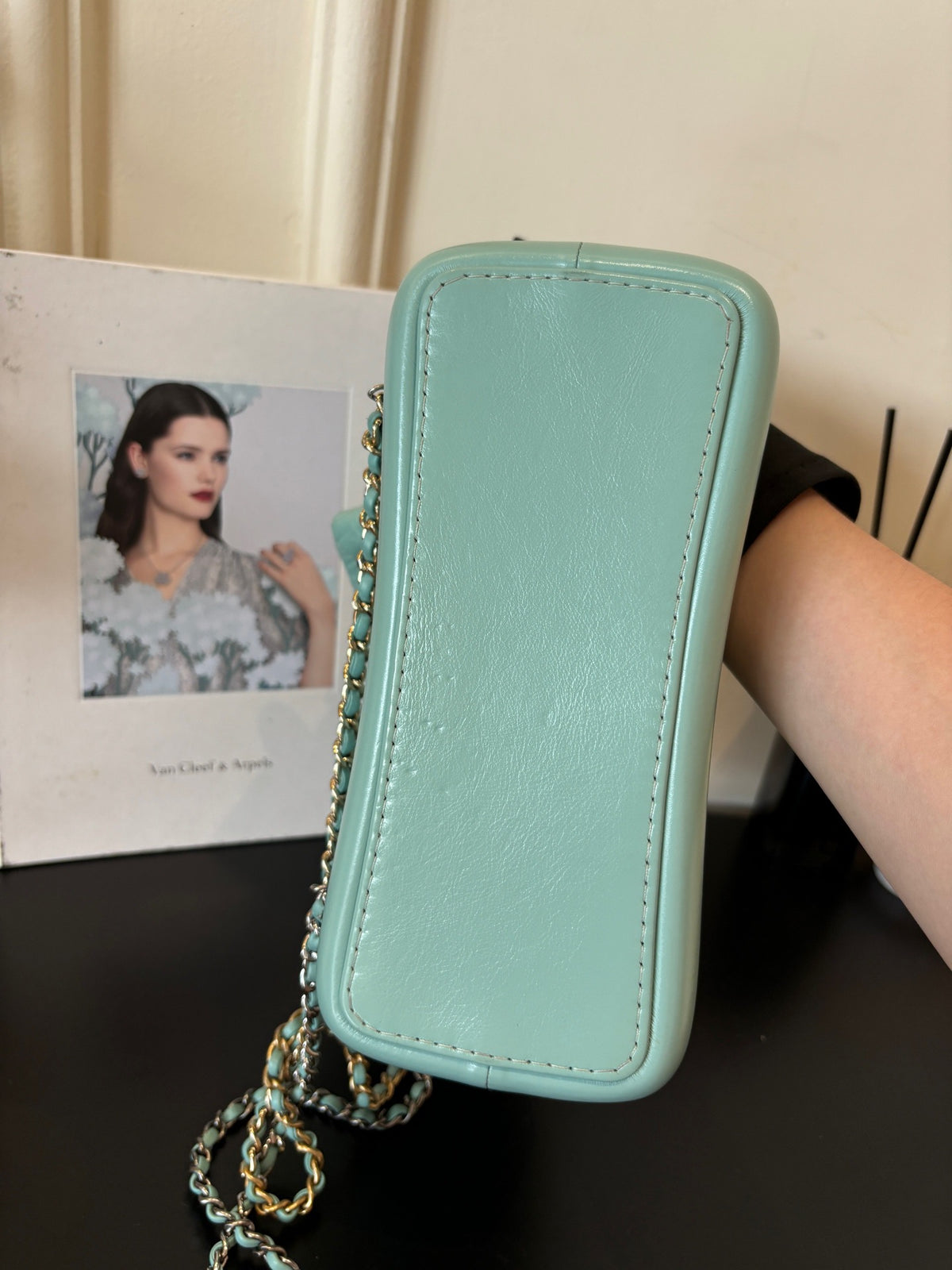 Chanel - Gabrielle - Leather - Blue - (medium)