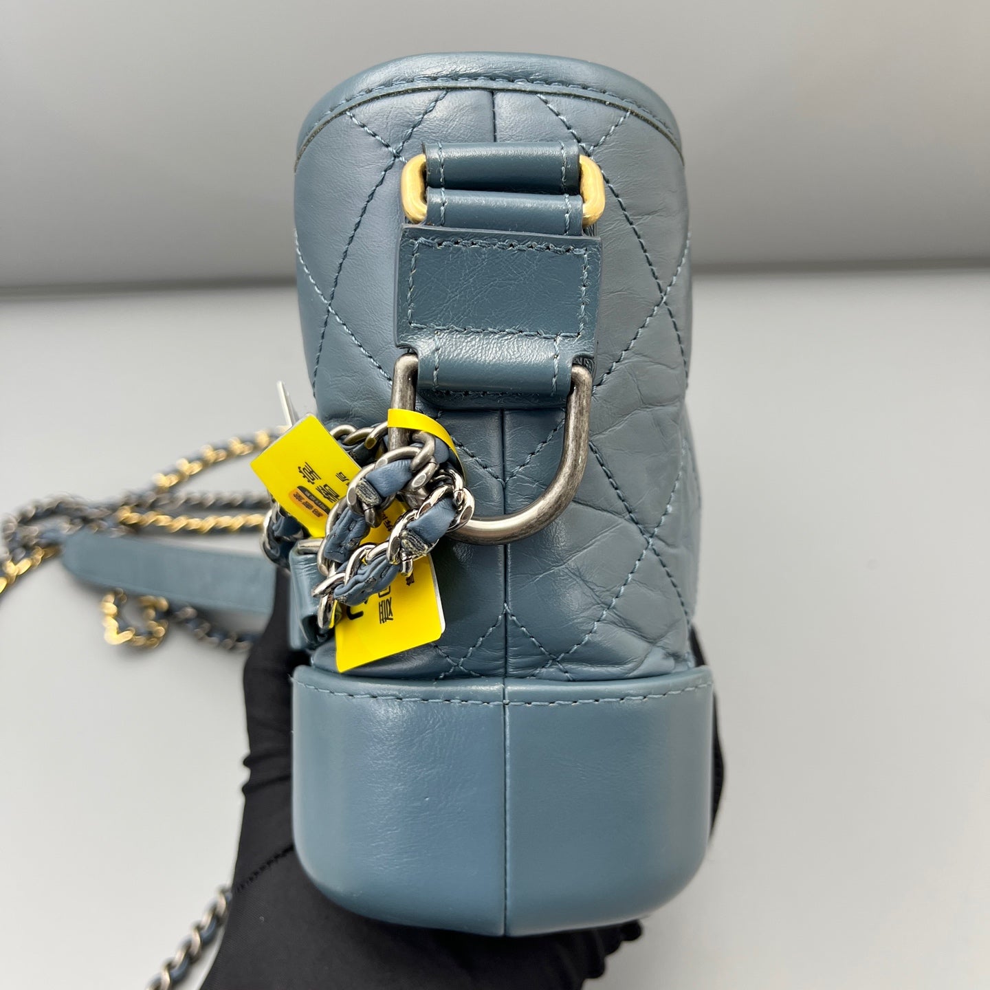Chanel - Gabrielle - Leather - Blue - (Small)