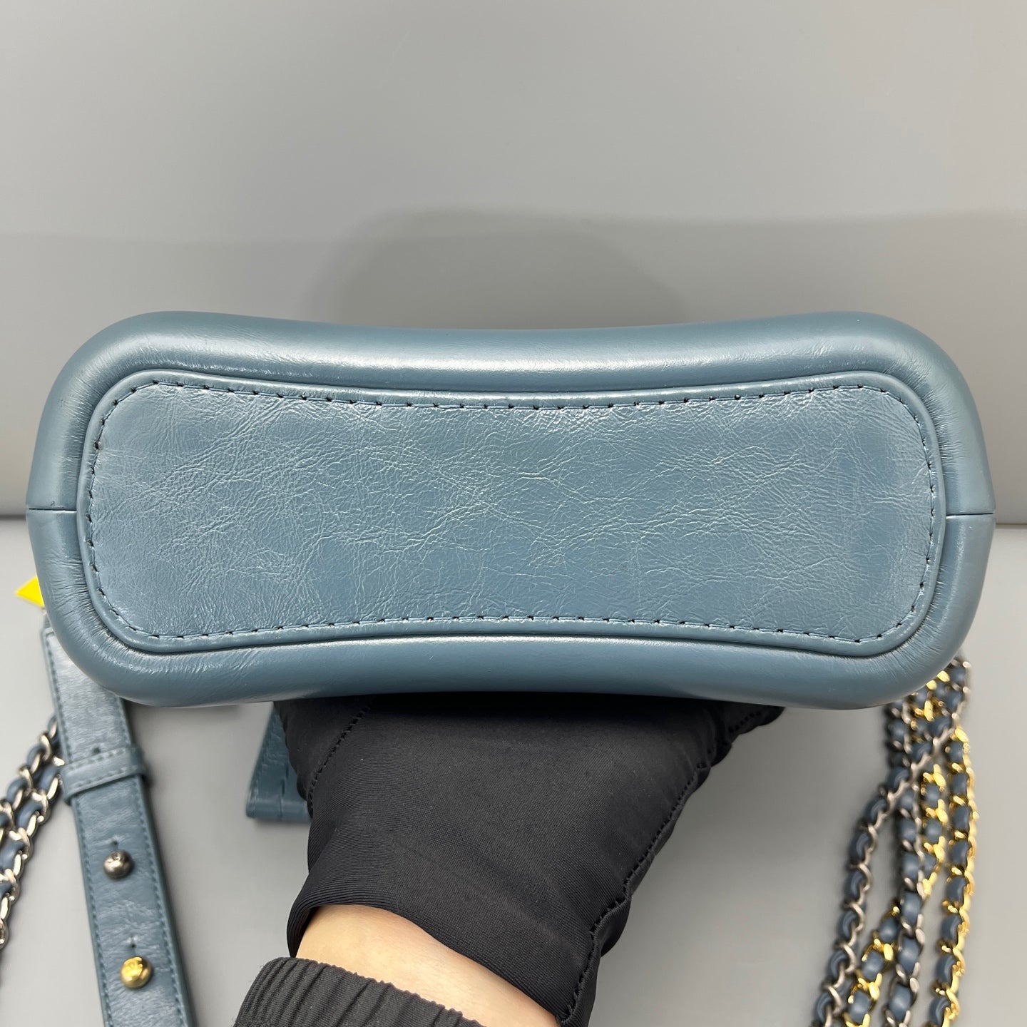 Chanel - Gabrielle - Leather - Blue - (Small)