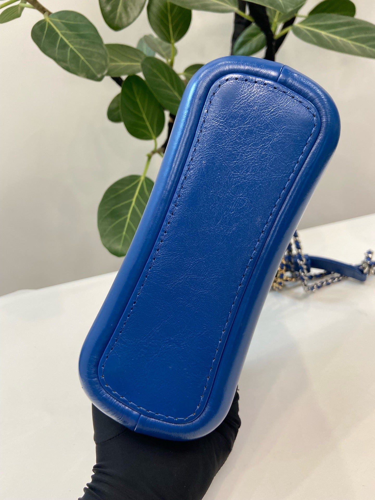 Chanel - Gabrielle - Leather - Blue - (small)