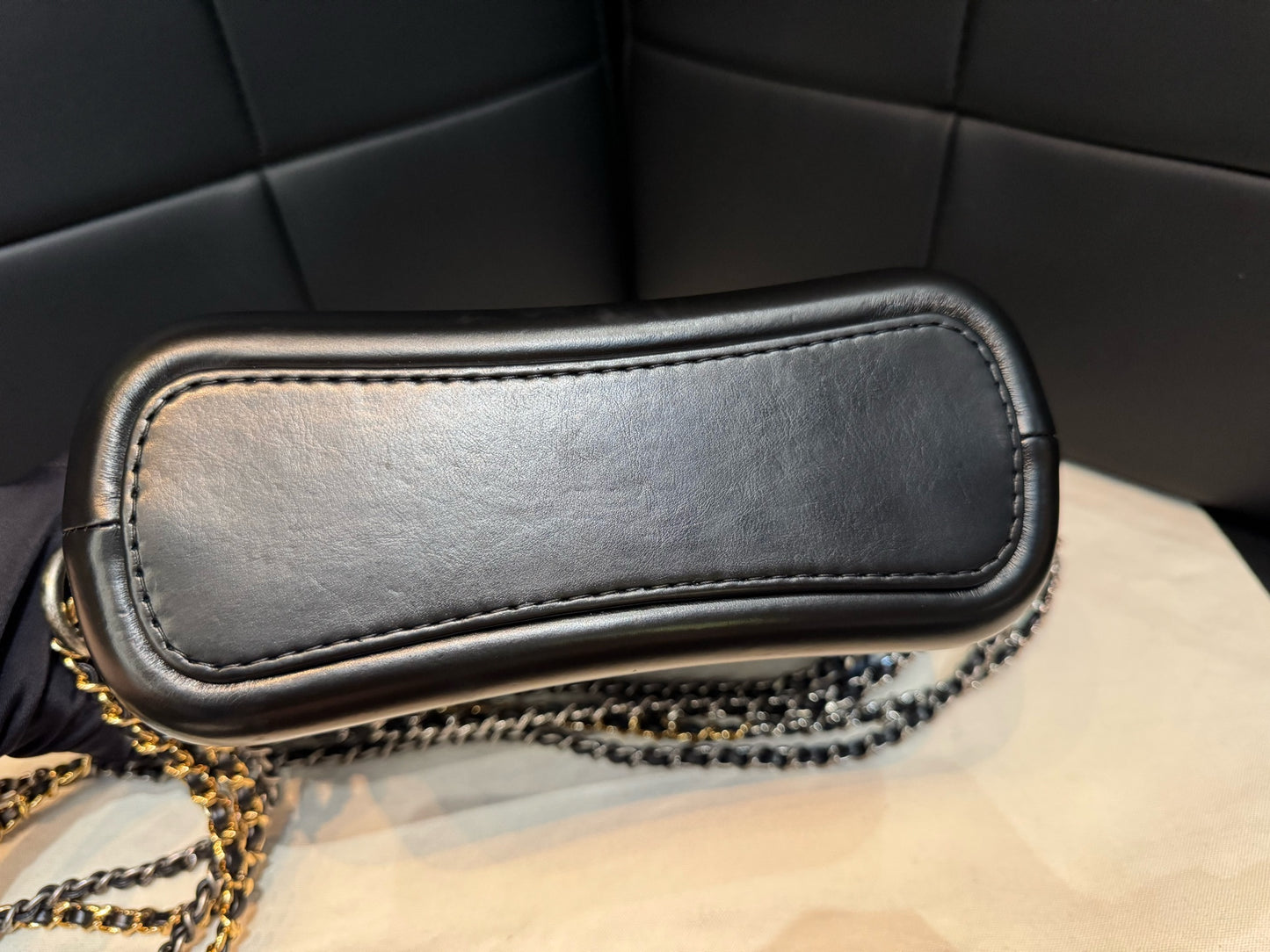 Chanel - Gabrielle - Leather - Blue - (small)