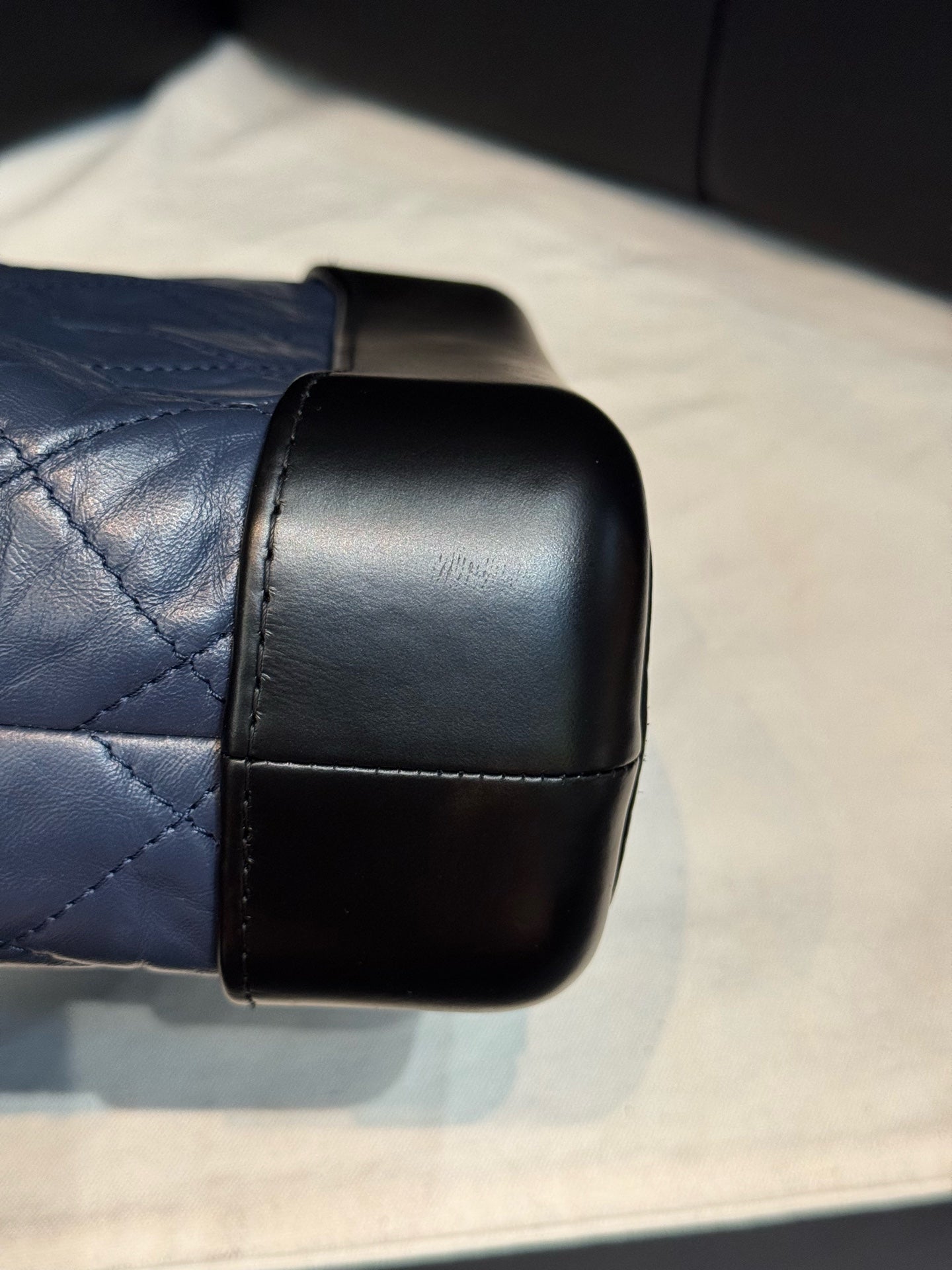 Chanel - Gabrielle - Leather - Blue - (small)
