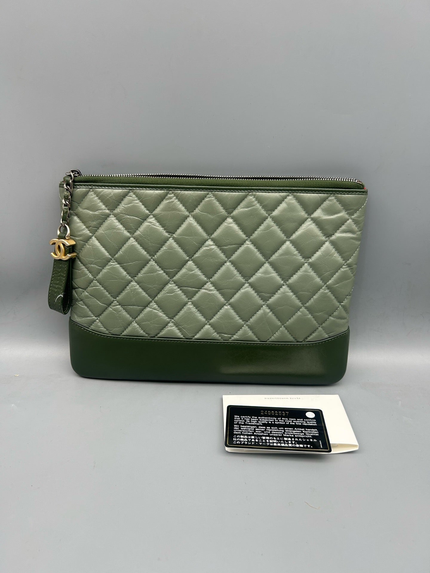 Chanel - Gabrielle - Leather - Green - (Other)