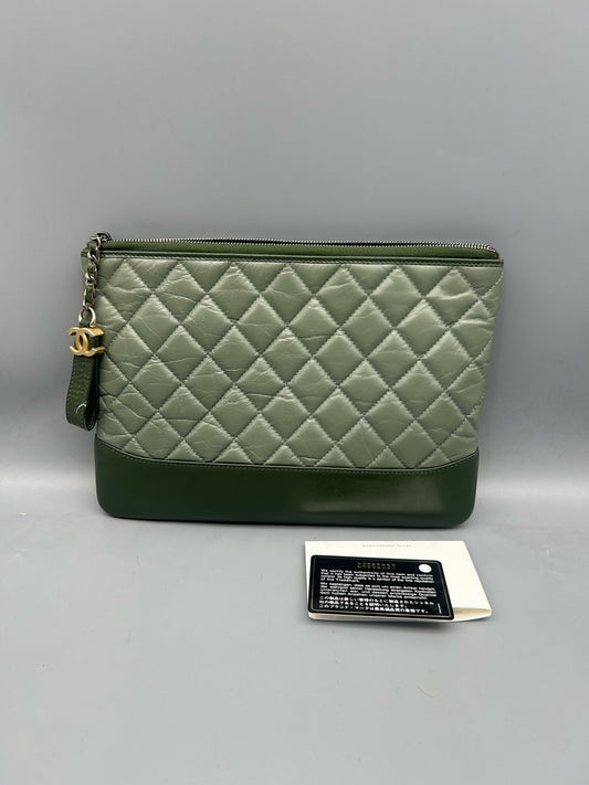Chanel - Gabrielle - Leather - Green - (Other)