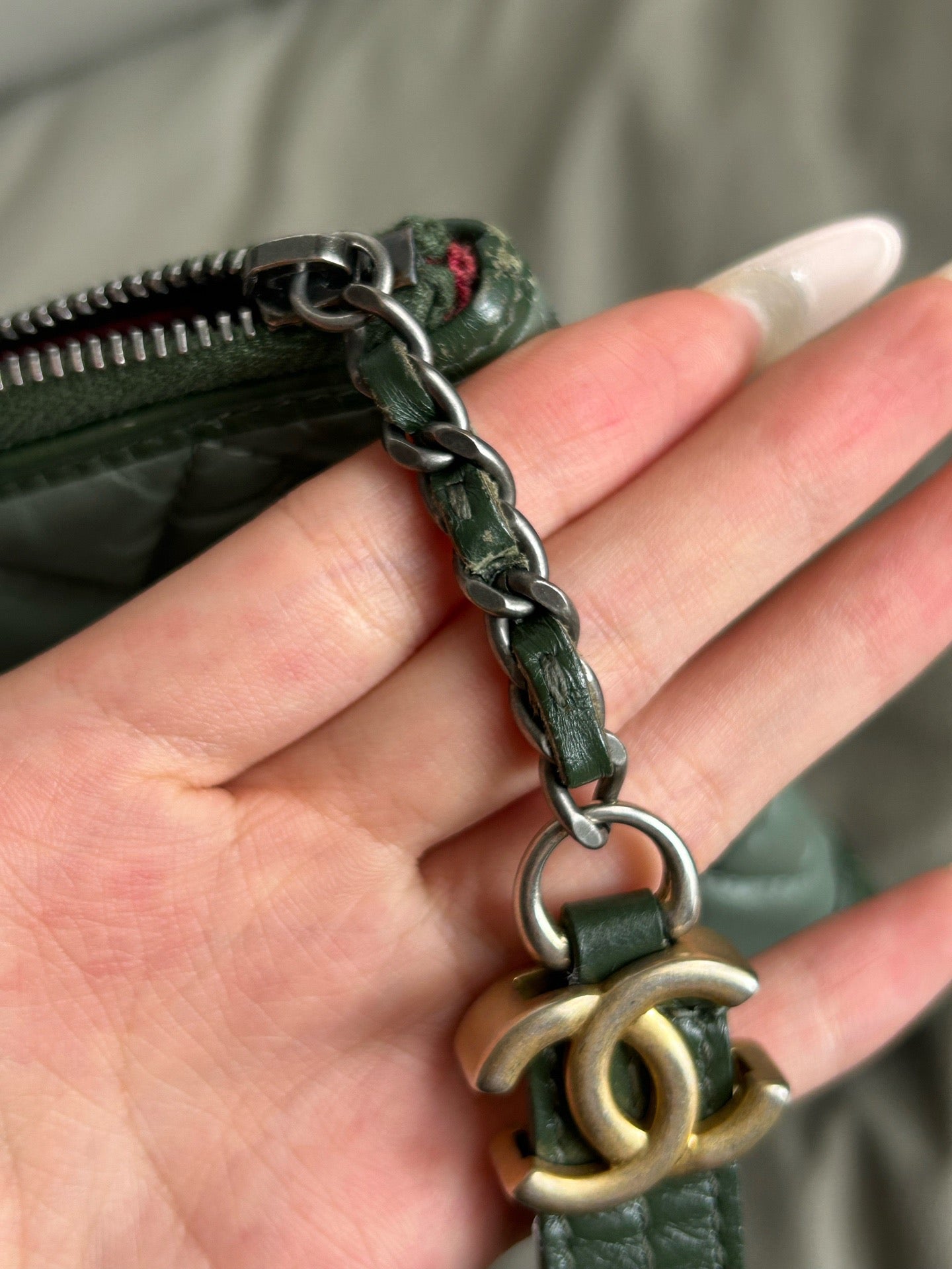 Chanel - Gabrielle - Leather - Green - (Other)