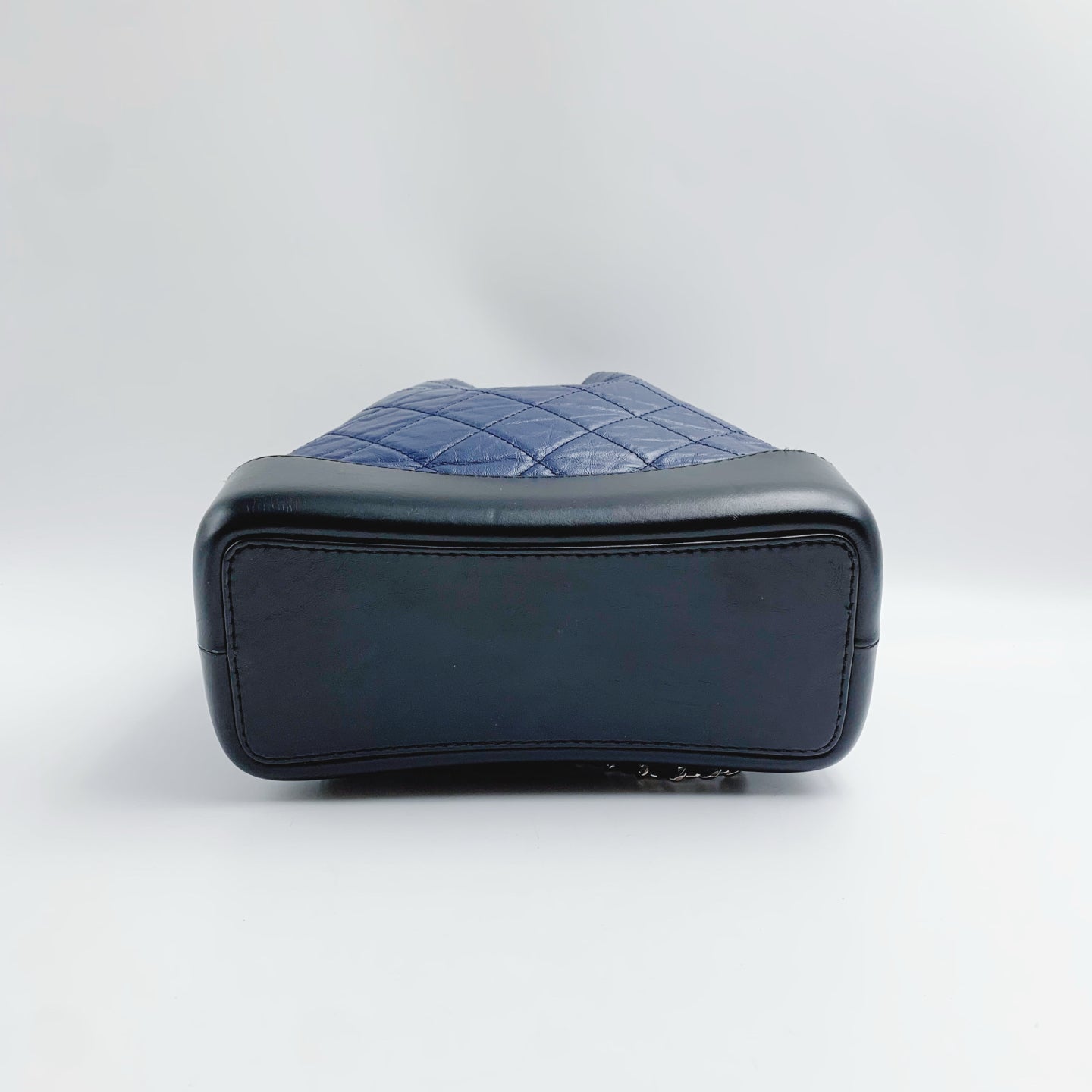 Chanel - Gabrielle - Leather - Navy - (small)