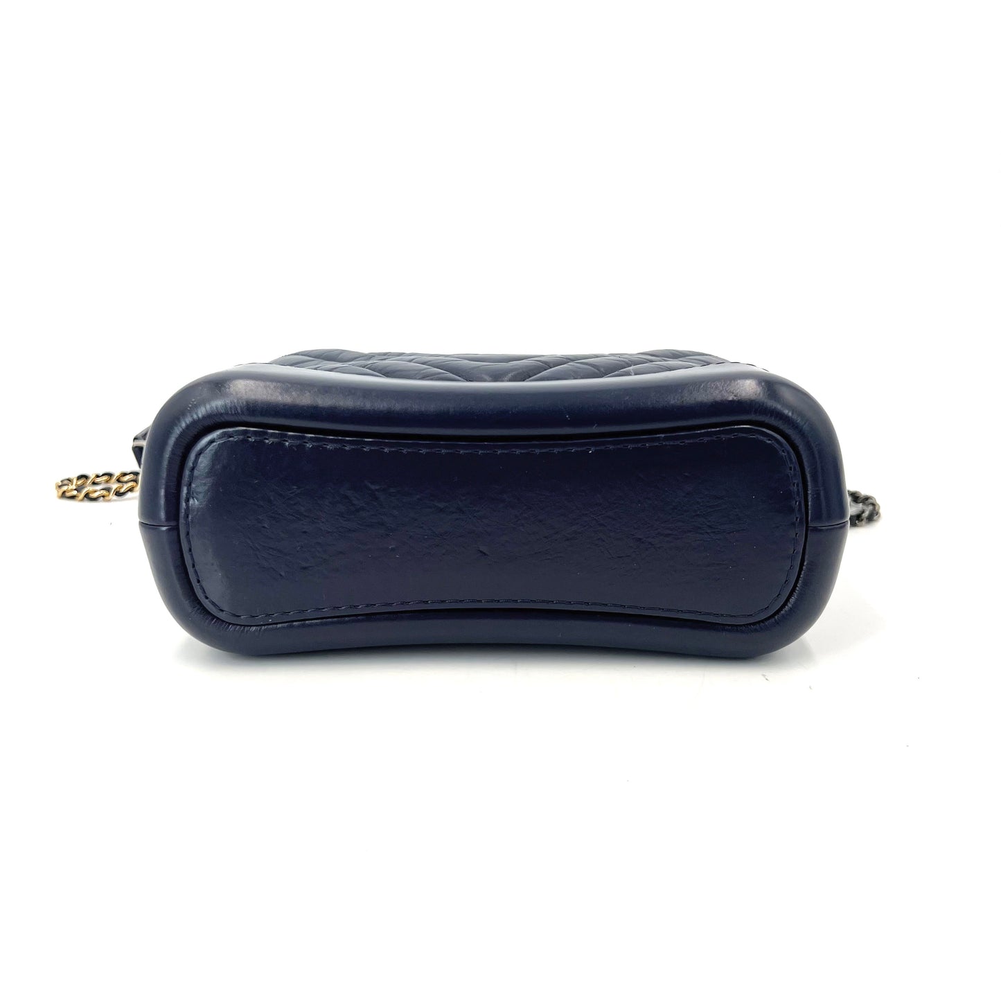 Chanel - Gabrielle - Leather - Navy - (small)