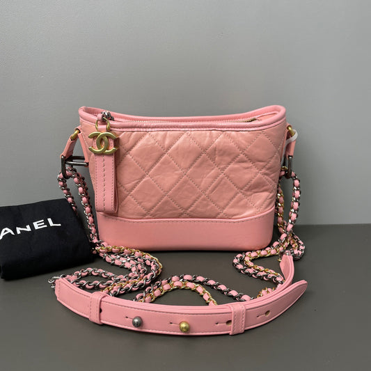 Chanel - Gabrielle - Leather - Pink - (medium)