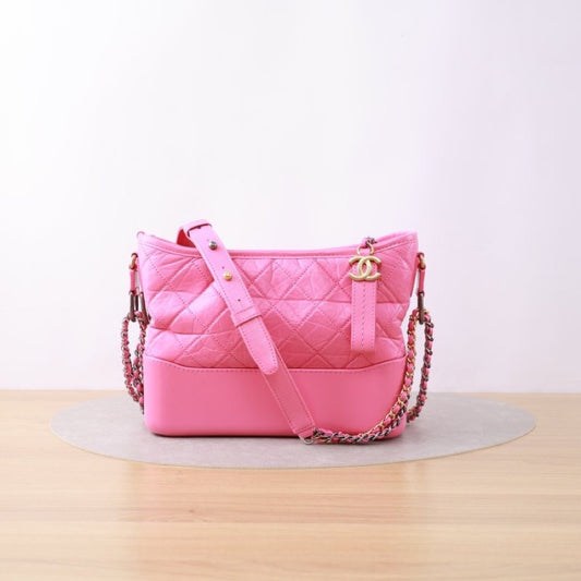 Chanel - Gabrielle - Leather - Pink - (medium)