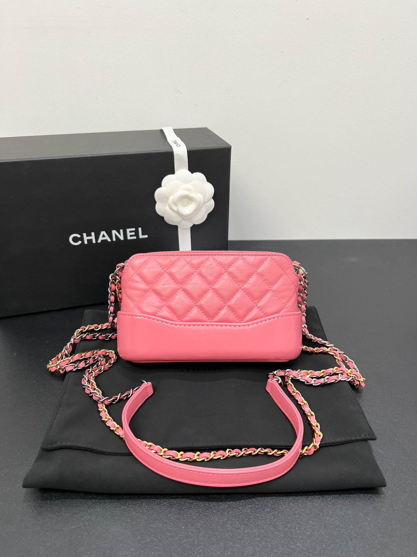 Chanel - Gabrielle - Leather - Pink - (mini)
