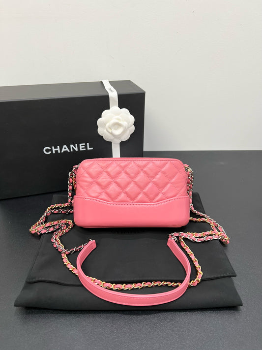 Chanel - Gabrielle - Leather - Pink - (mini)