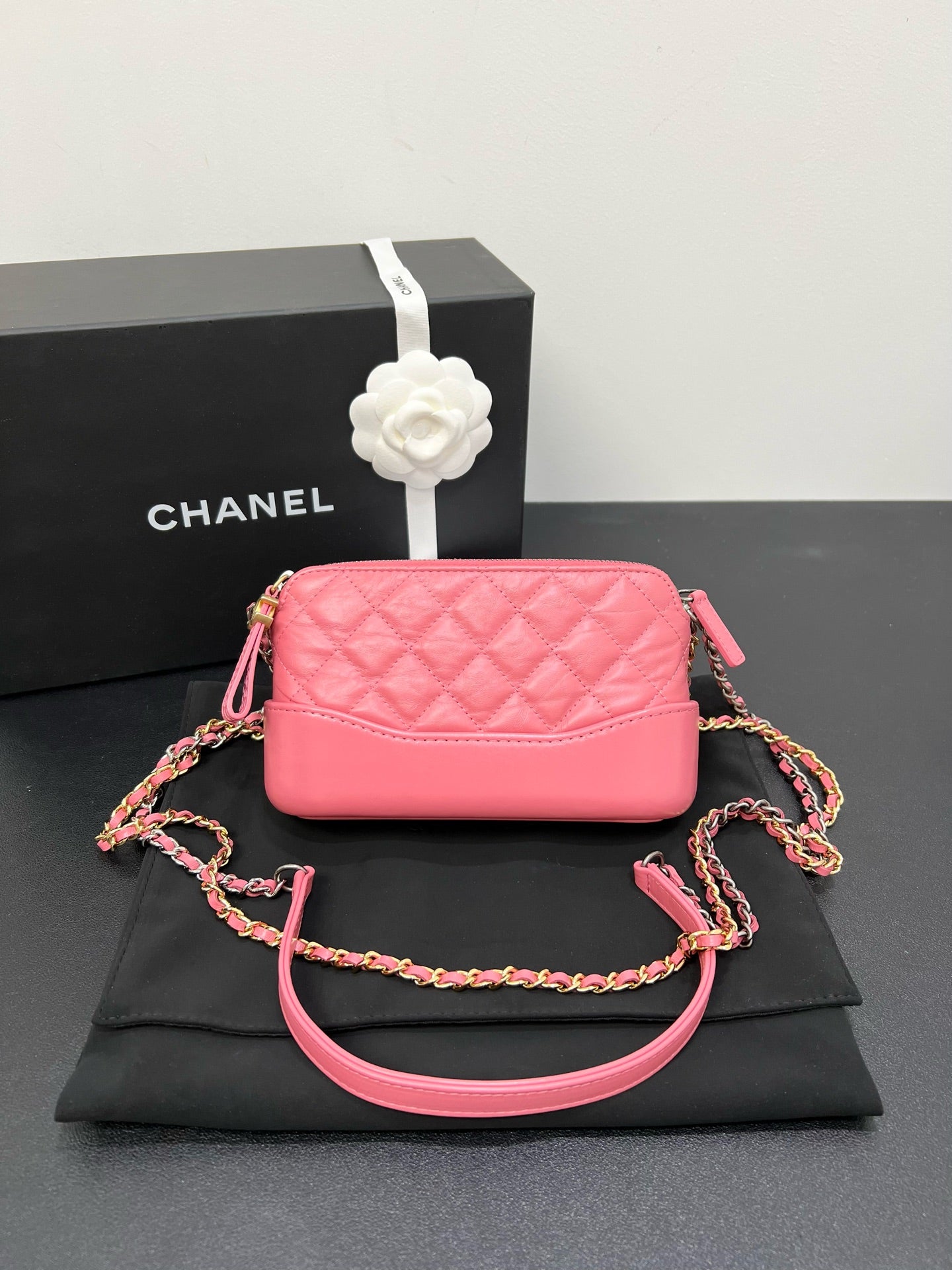 Chanel - Gabrielle - Leather - Pink - (mini)
