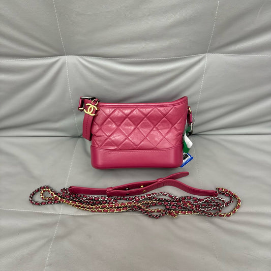 Chanel - Gabrielle - Leather - Pink - (small)