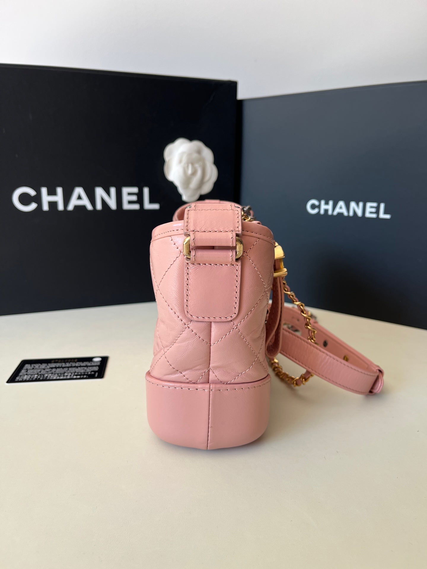 Chanel - Gabrielle - Leather - Pink - (small)