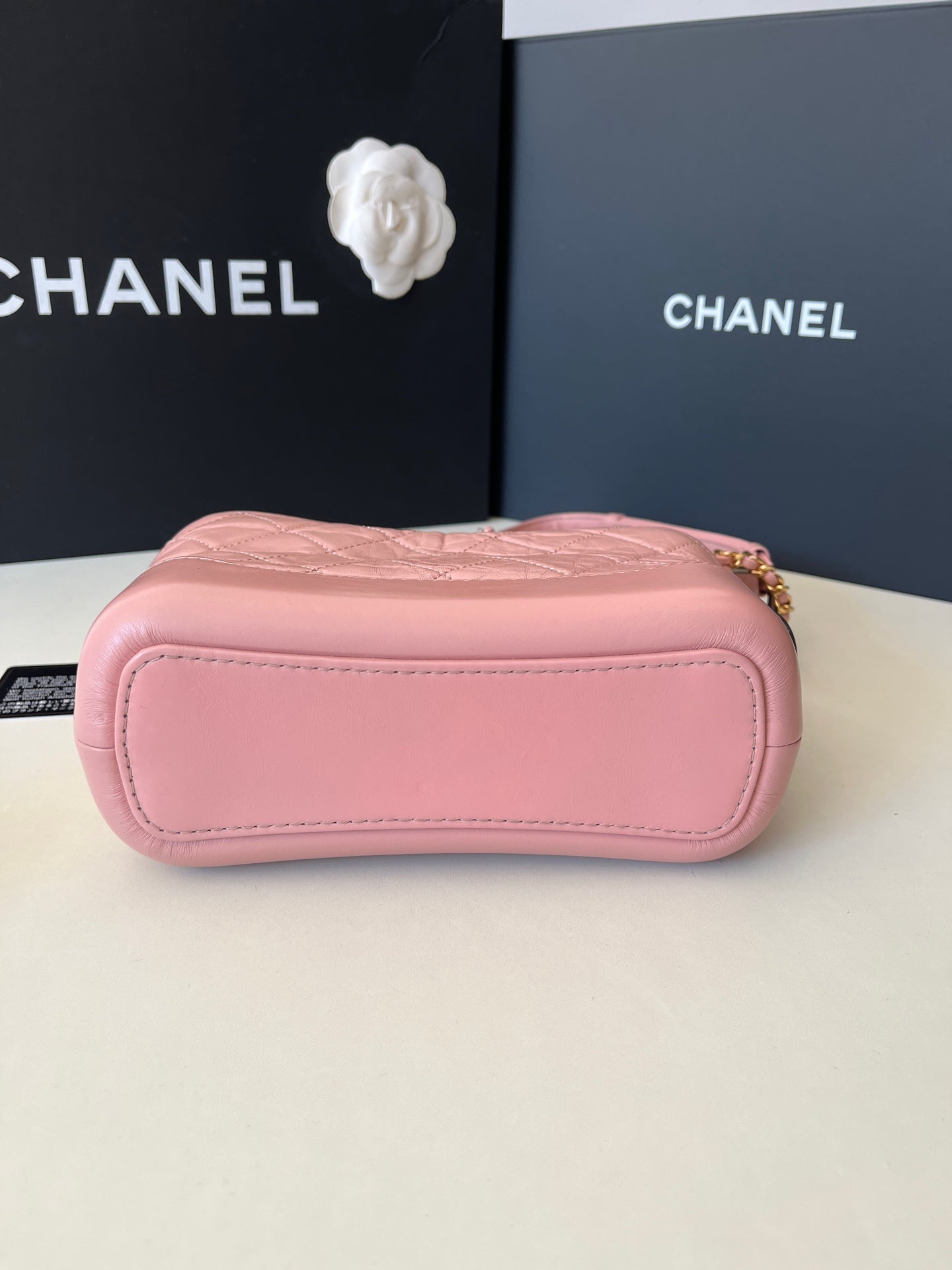 Chanel - Gabrielle - Leather - Pink - (small)