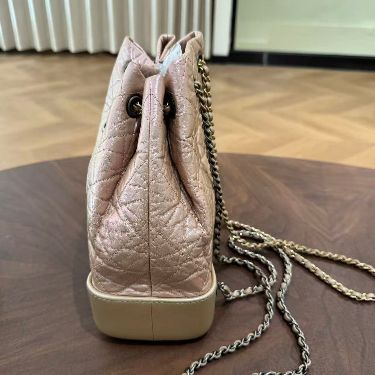 Chanel - Gabrielle - Leather - Pink - (Small)