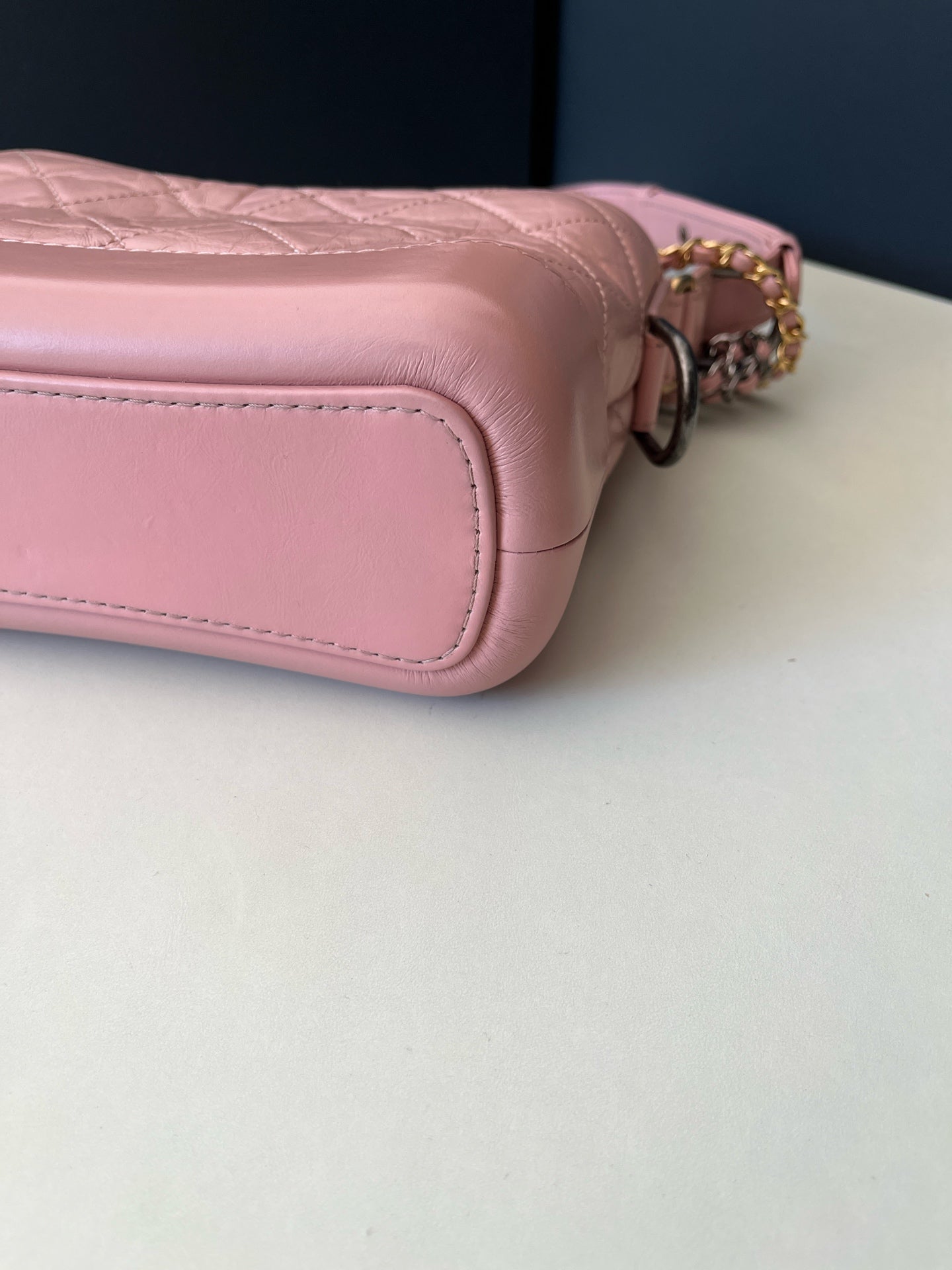 Chanel - Gabrielle - Leather - Pink - (small)