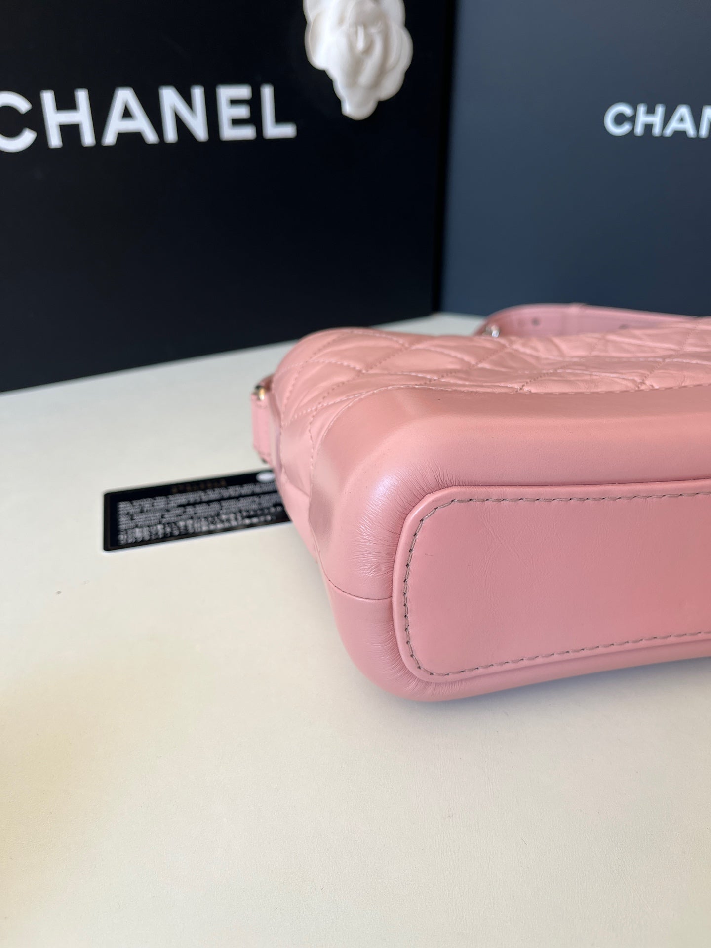 Chanel - Gabrielle - Leather - Pink - (small)