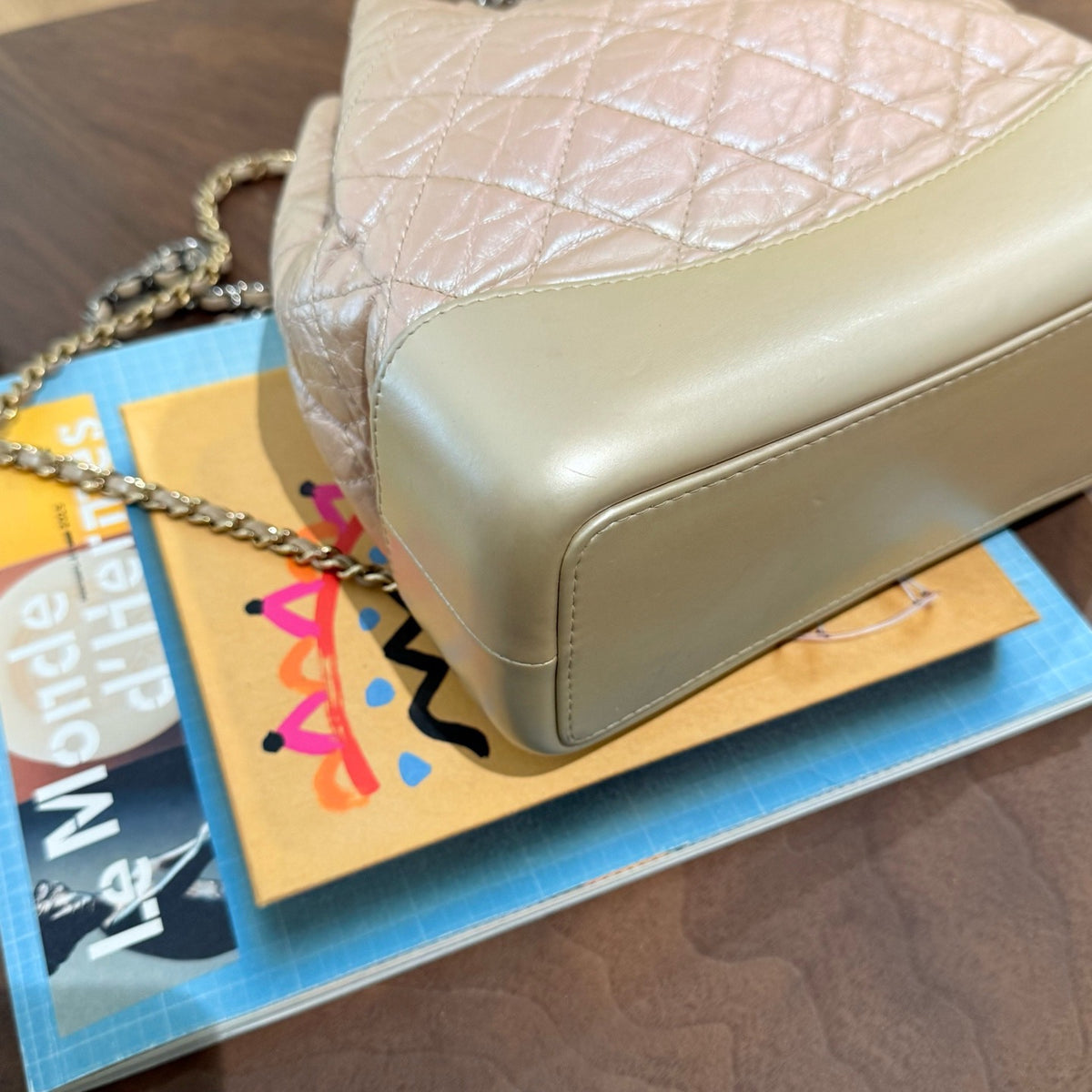 Chanel - Gabrielle - Leather - Pink - (Small)