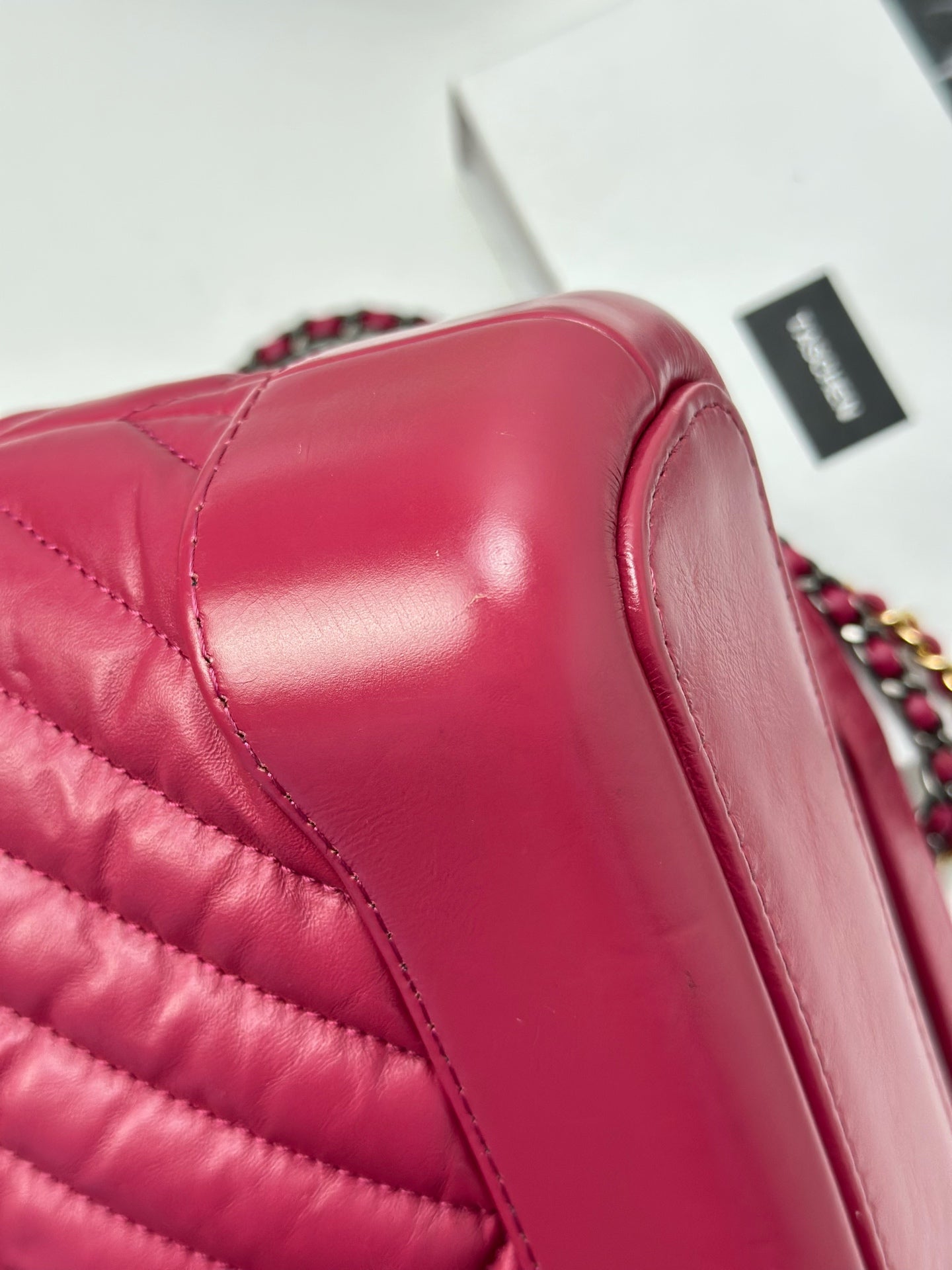 Chanel - Gabrielle - Leather - Pink - (Small)