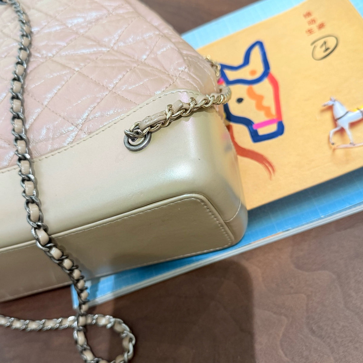 Chanel - Gabrielle - Leather - Pink - (Small)