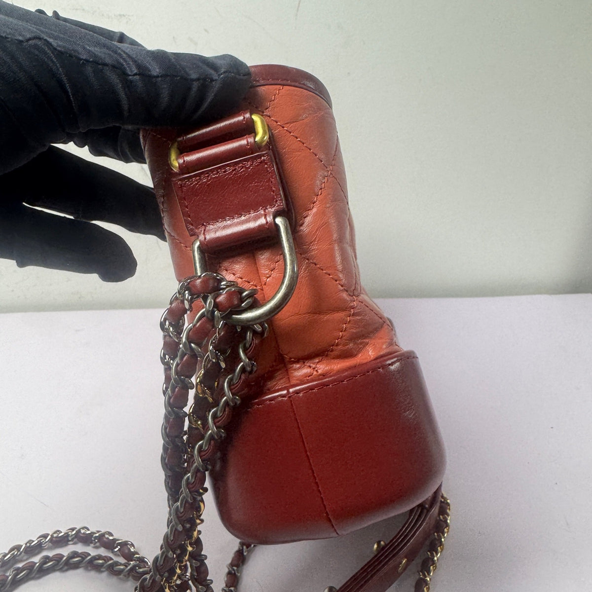 Chanel - Gabrielle - Leather - Red