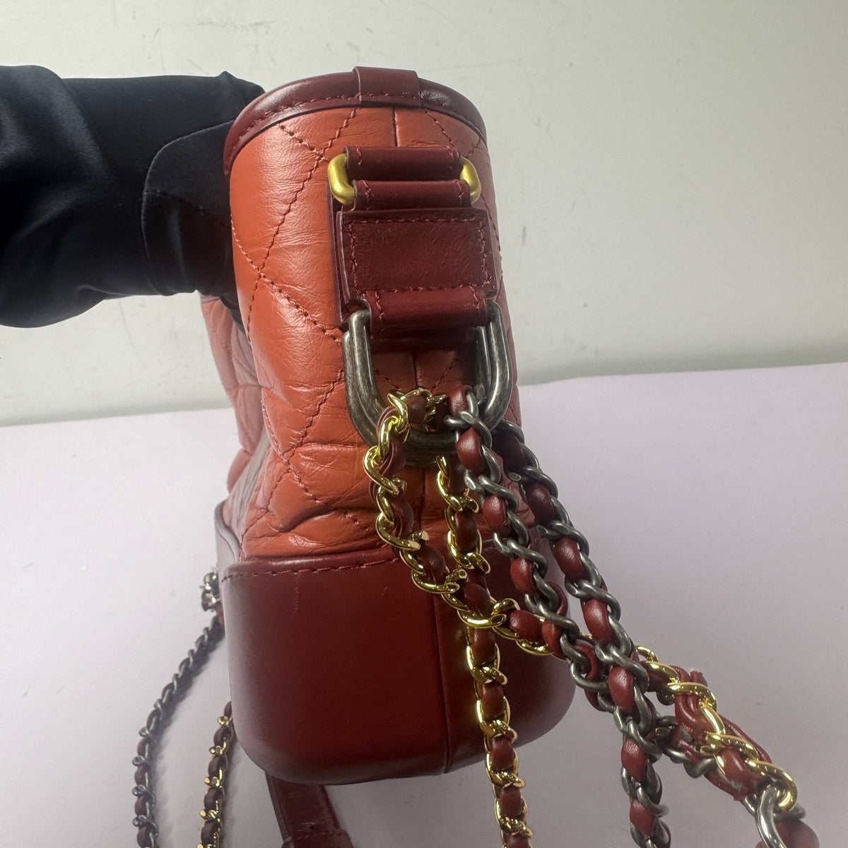 Chanel - Gabrielle - Leather - Red