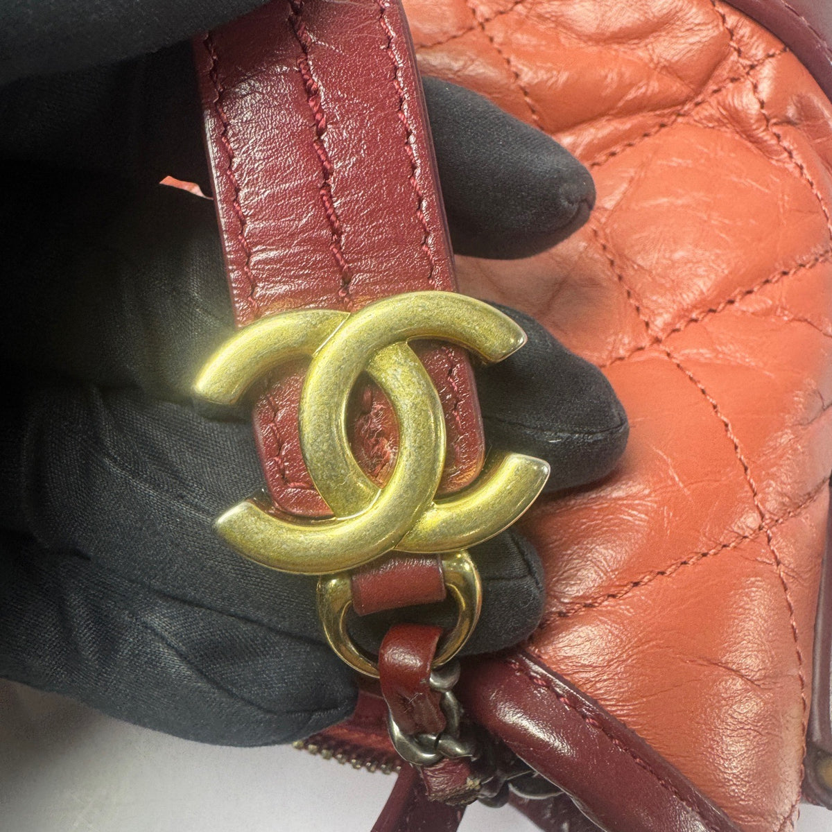 Chanel - Gabrielle - Leather - Red