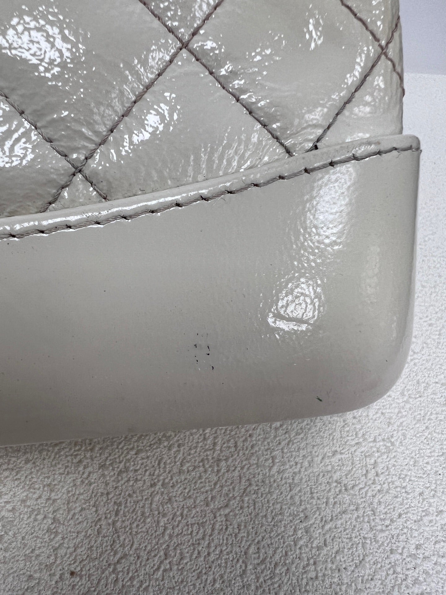 Chanel - Gabrielle - Leather - White - (small)