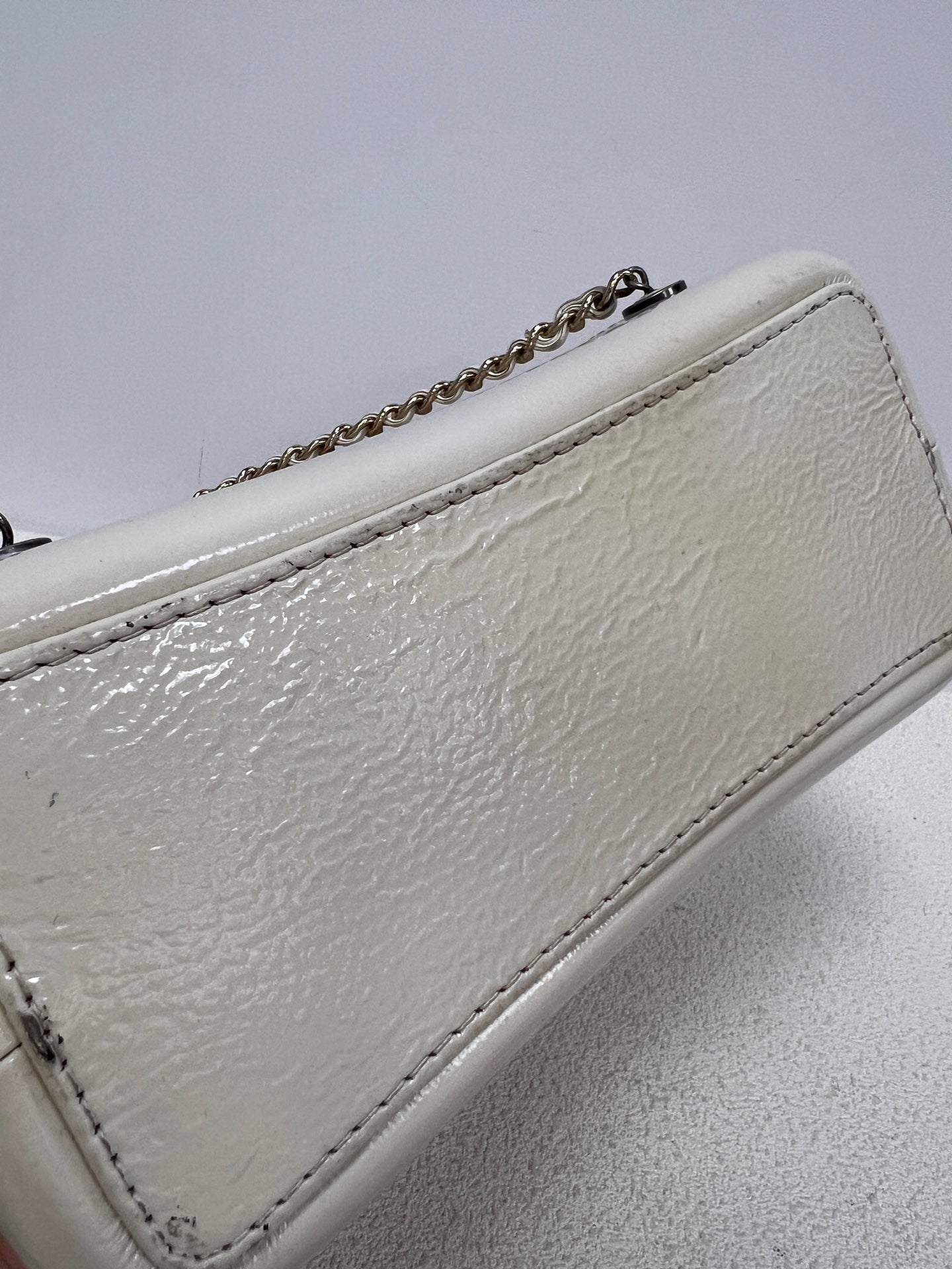 Chanel - Gabrielle - Leather - White - (small)