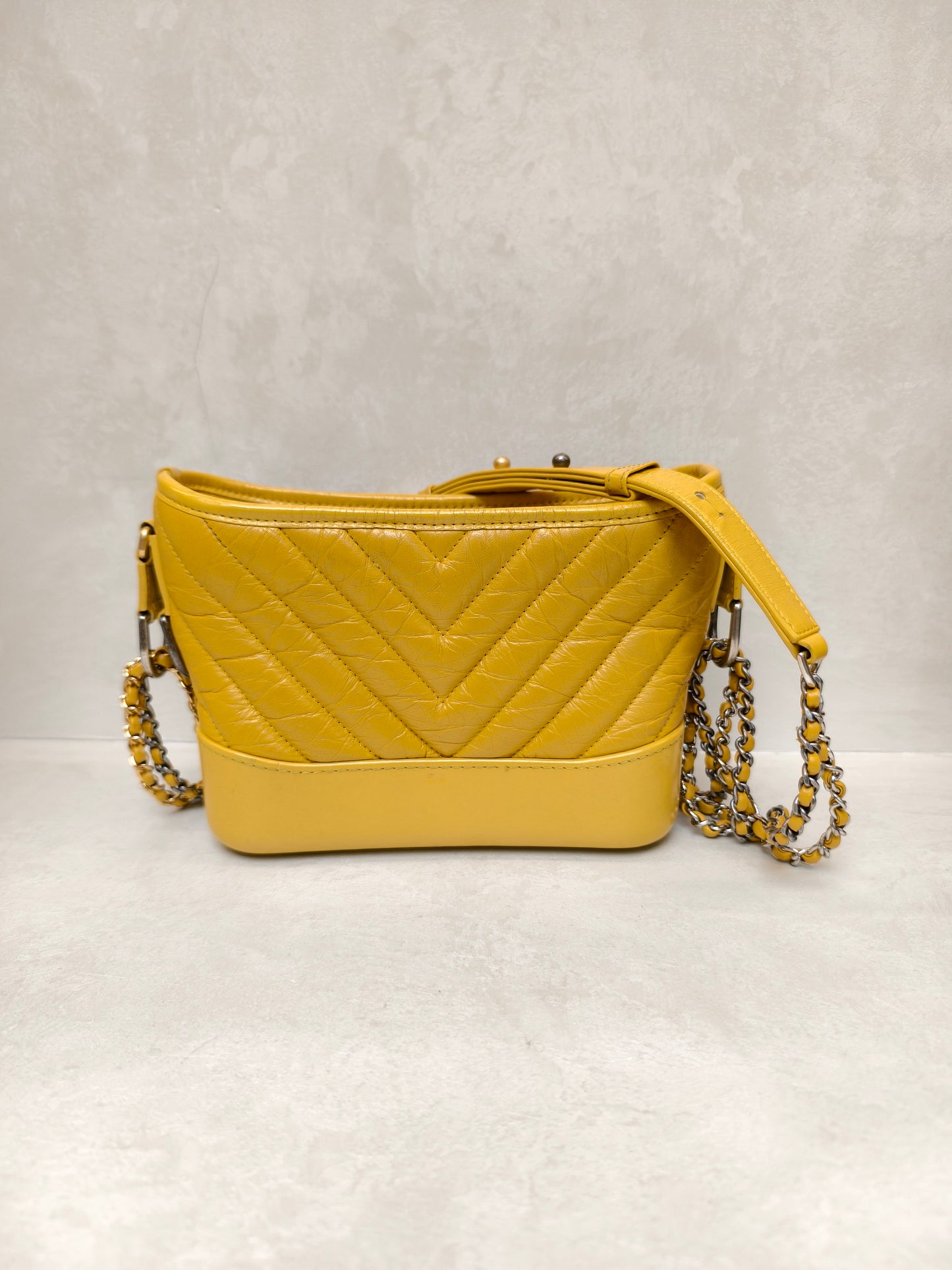 Chanel - Gabrielle - Leather - Yellow - (medium)