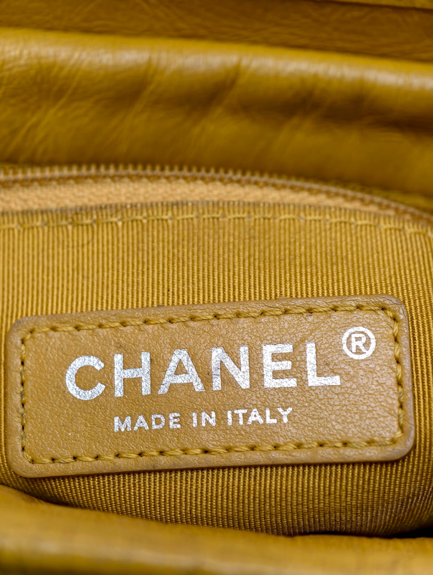 Chanel - Gabrielle - Leather - Yellow - (medium)