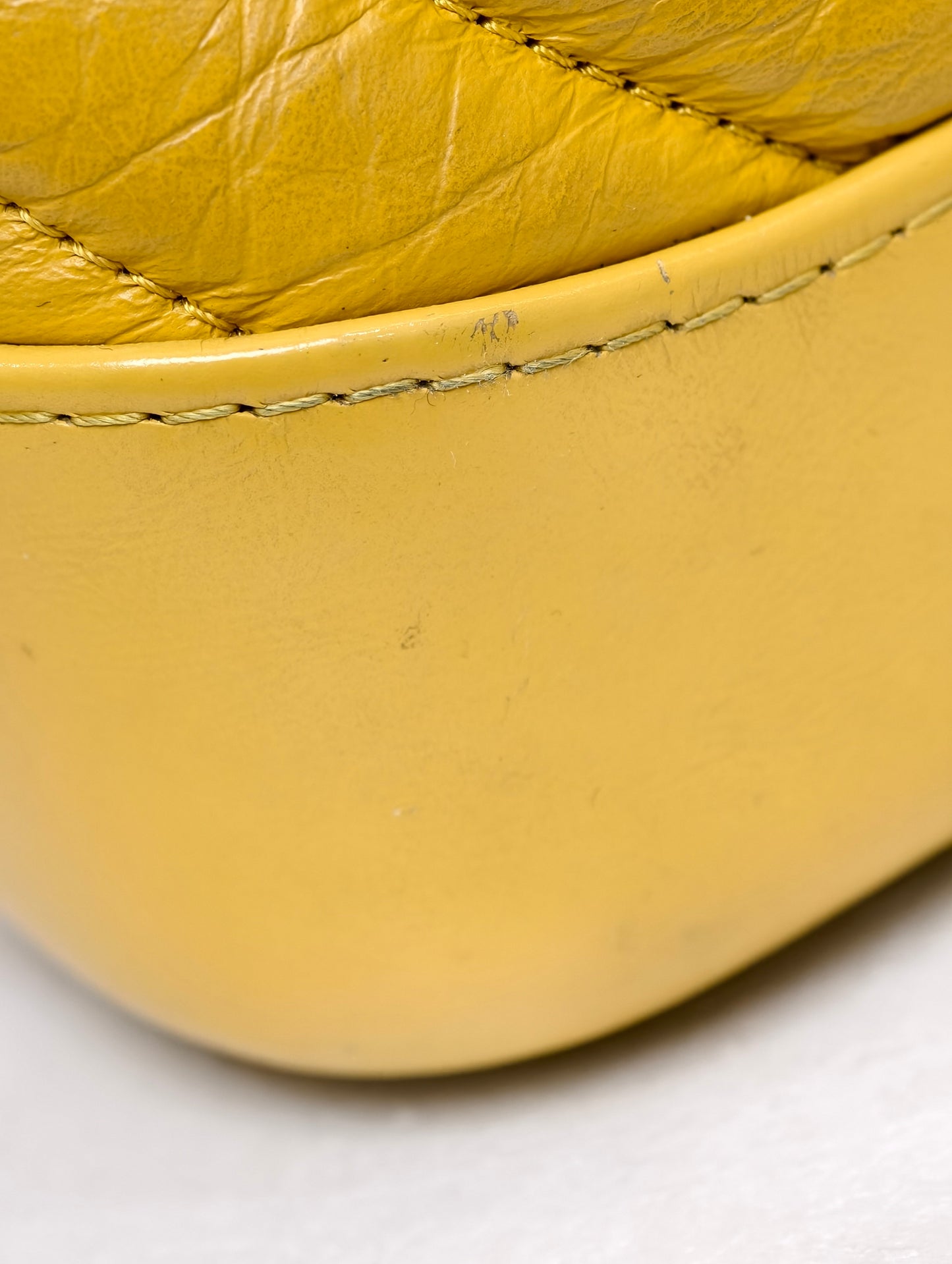Chanel - Gabrielle - Leather - Yellow - (medium)