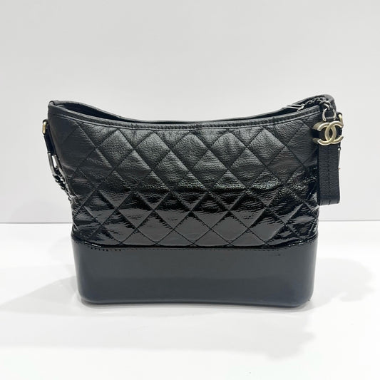 Chanel - Gabrielle Medium - Leather - Black - (medium)