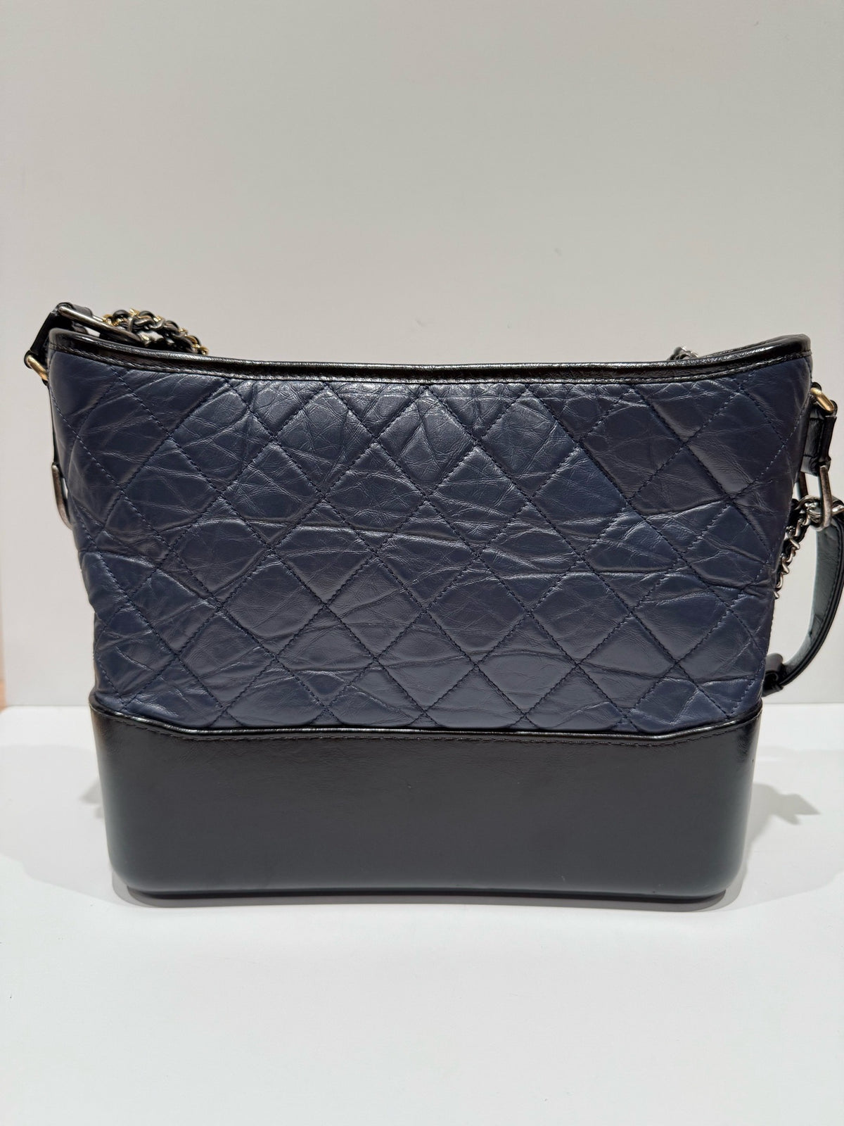 Chanel - Gabrielle Medium - Leather - Navy - (medium)