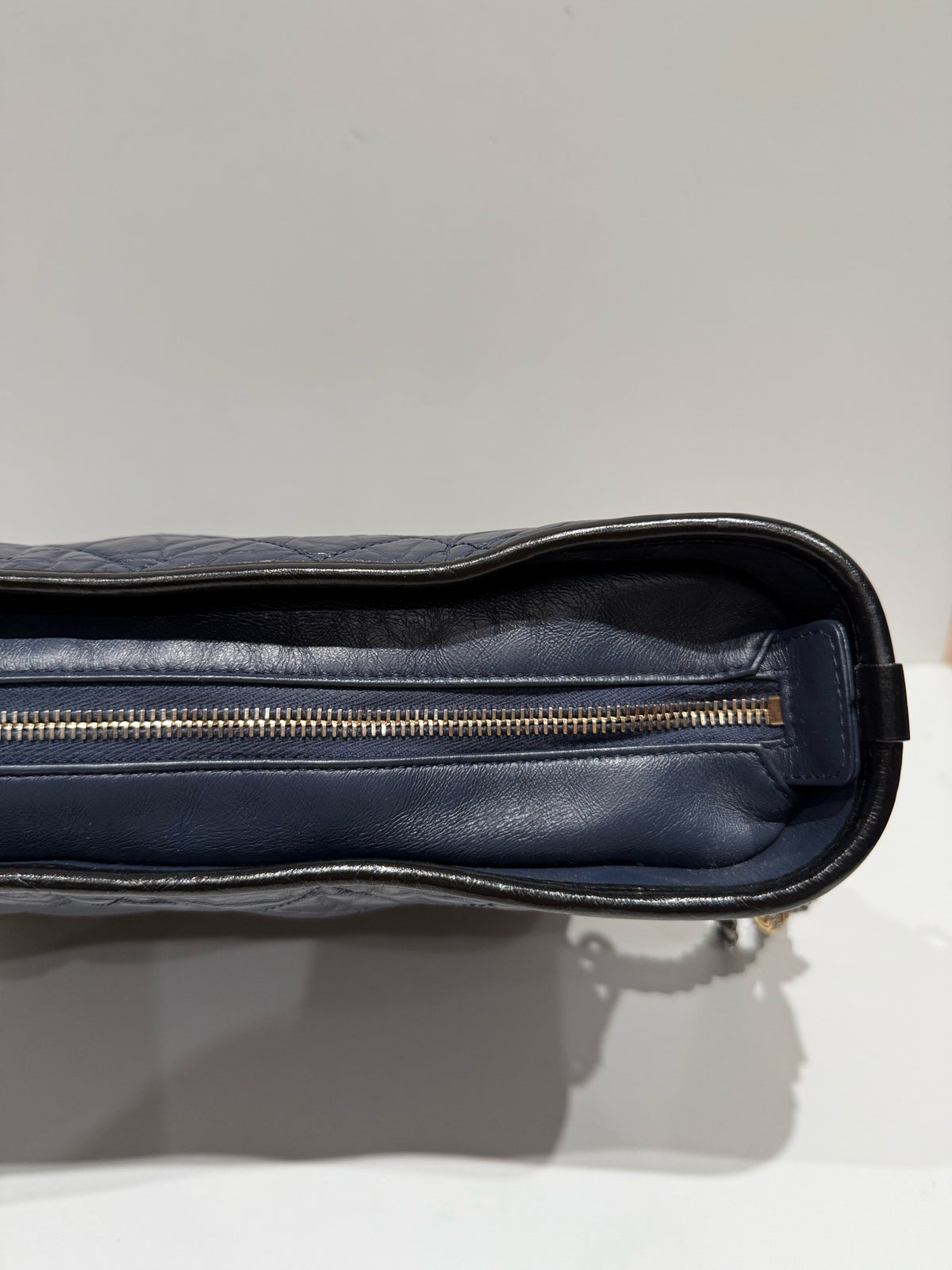 Chanel - Gabrielle Medium - Leather - Navy - (medium)
