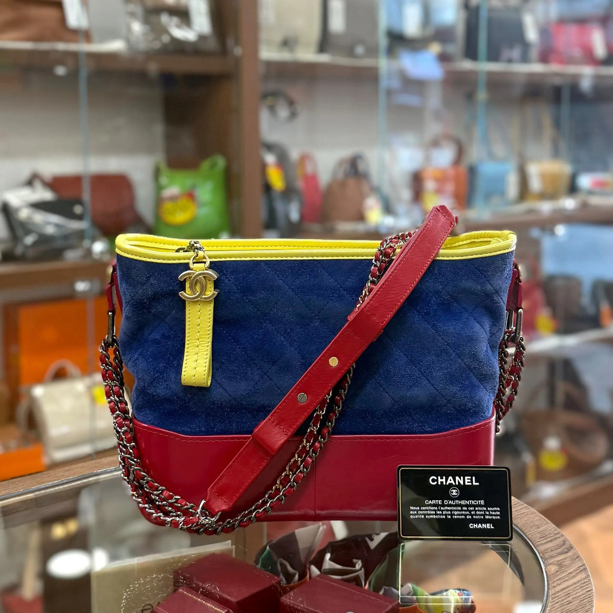 Chanel - Gabrielle Medium - Suede - Multicolour - (Medium)
