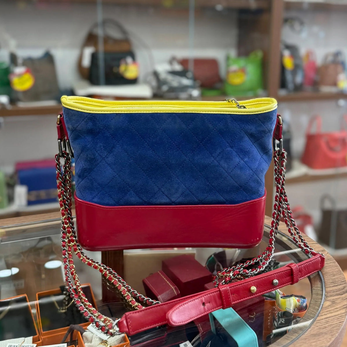 Chanel - Gabrielle Medium - Suede - Multicolour - (Medium)