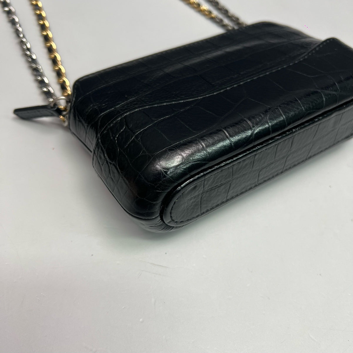 Chanel - Gabrielle Mini - Leather - Black - (mini)