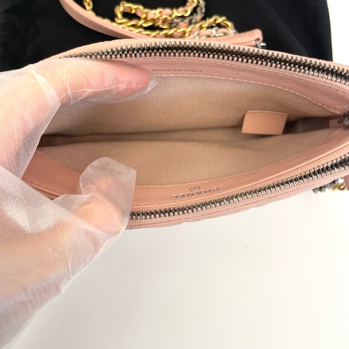 Chanel - Gabrielle Mini WOC - Leather - Pink - (mini)