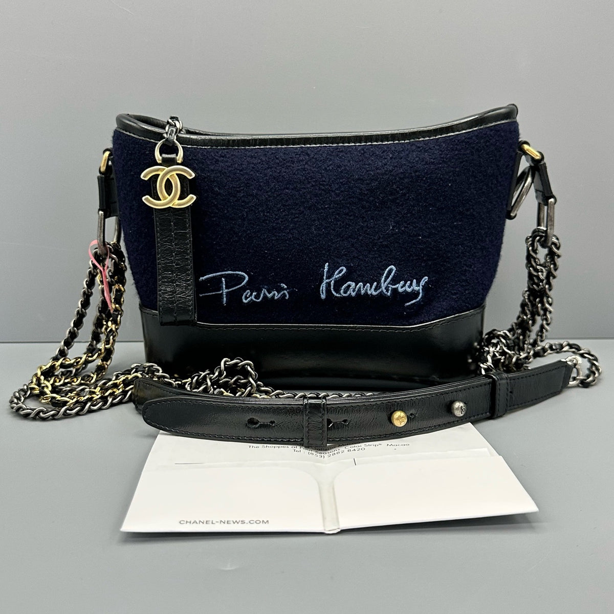 Chanel - Gabrielle Paris-Hamburg Limited Edition - Wool - Navy - (small)