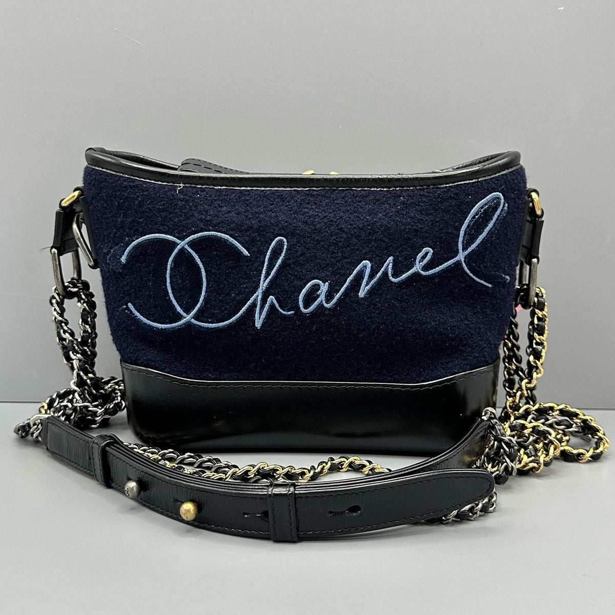Chanel - Gabrielle Paris-Hamburg Limited Edition - Wool - Navy - (small)