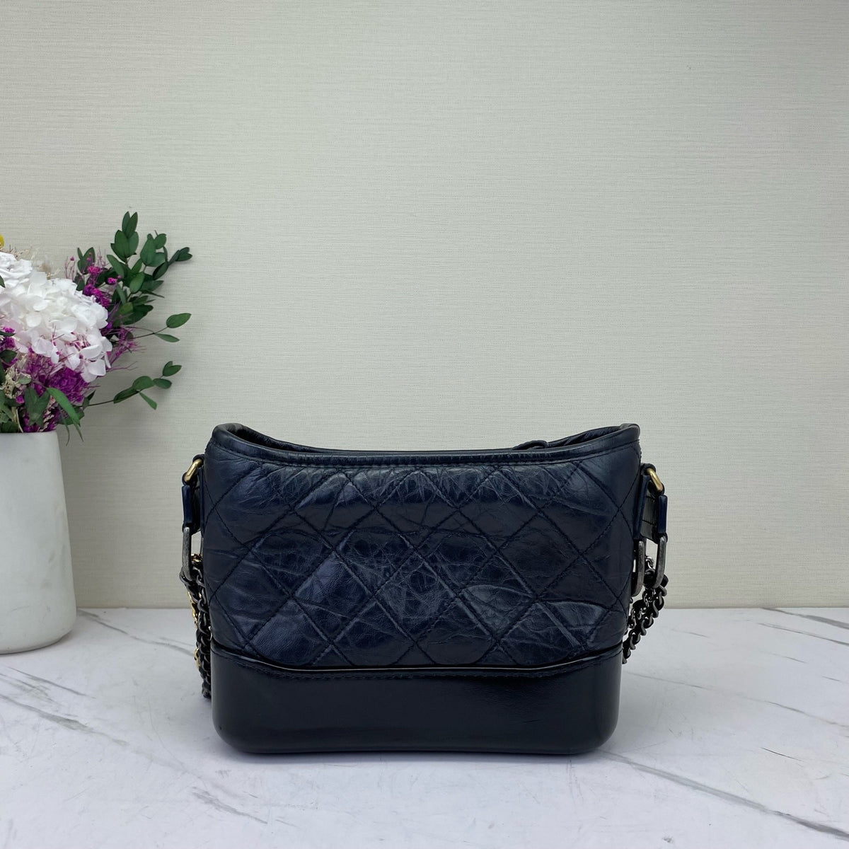 Chanel - Gabrielle Small - Leather - Black - (small)